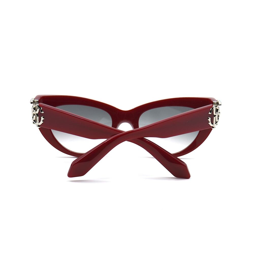 ROBERTO CAVALLI SRC017M RED GREY GRADIENT AUTHENTIC SUNGLASSES - Picture 10 of 14